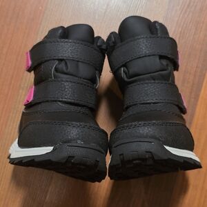 EUC Wonder Nation Black and Pink Kids Boots